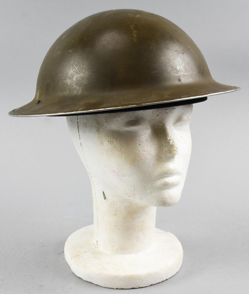 WWI Doughboy Helmet w/ Liner (1 of 5)