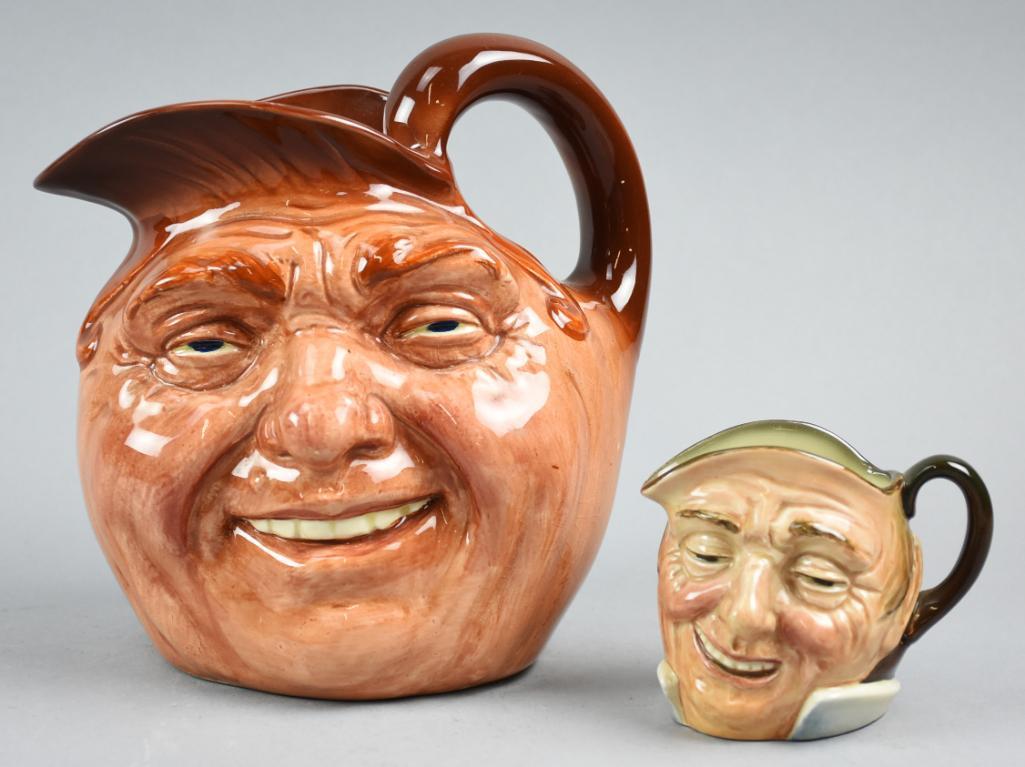 Royal Doulton John Barleycorn & Miniature Pitcher (1 of 4)