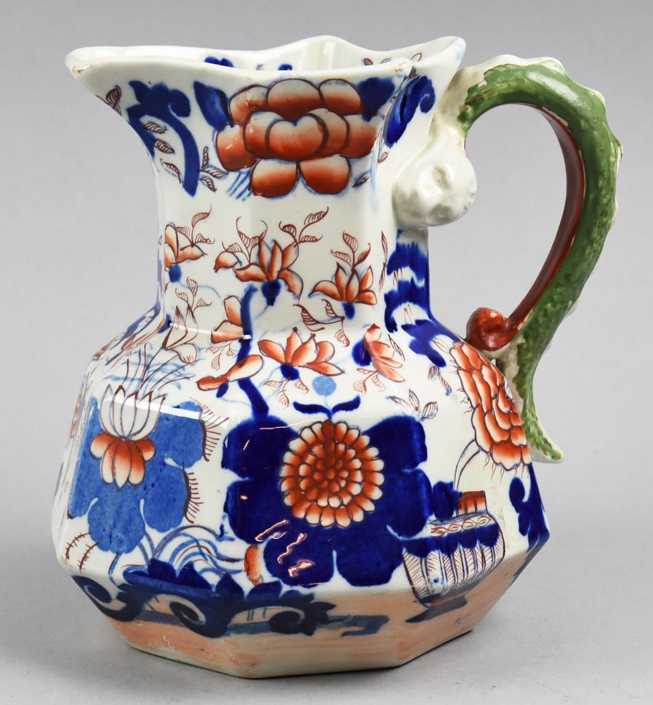 Mason Ironstone Imari Pattern Pitcher (1 of 6)