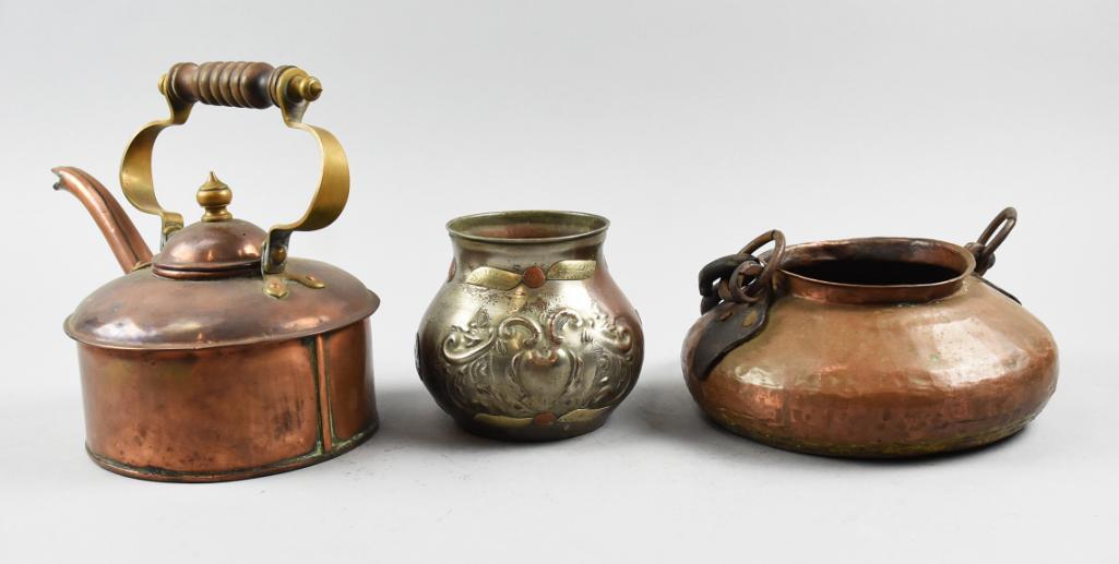 Antique Copper/Brass Items (1 of 10)