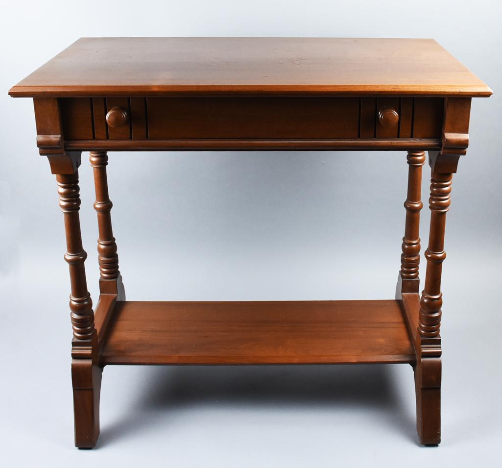 c1870 Victorian Parlor Table w/ Drawer (1 of 14)