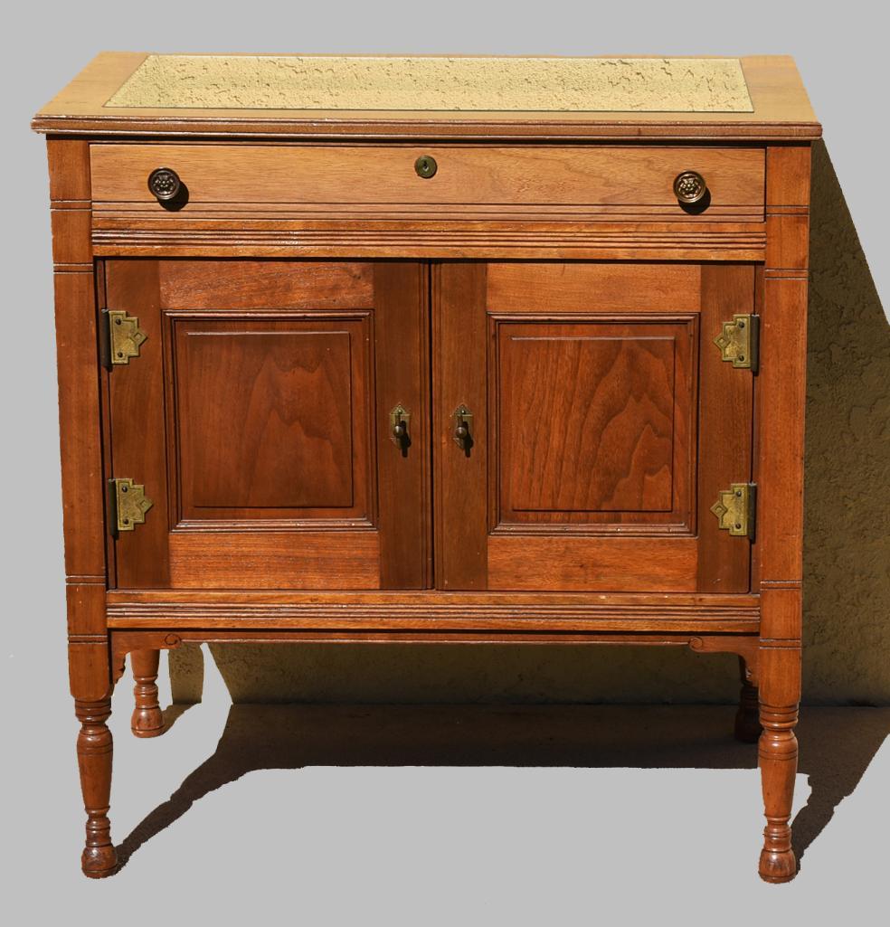 Antique Washstand, Display Cabinet Conversion (1 of 17)