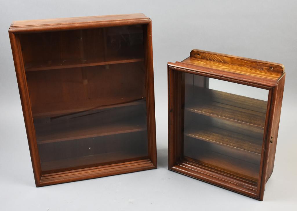 Pair Vintage Hand Crafted Wall Displays (1 of 6)