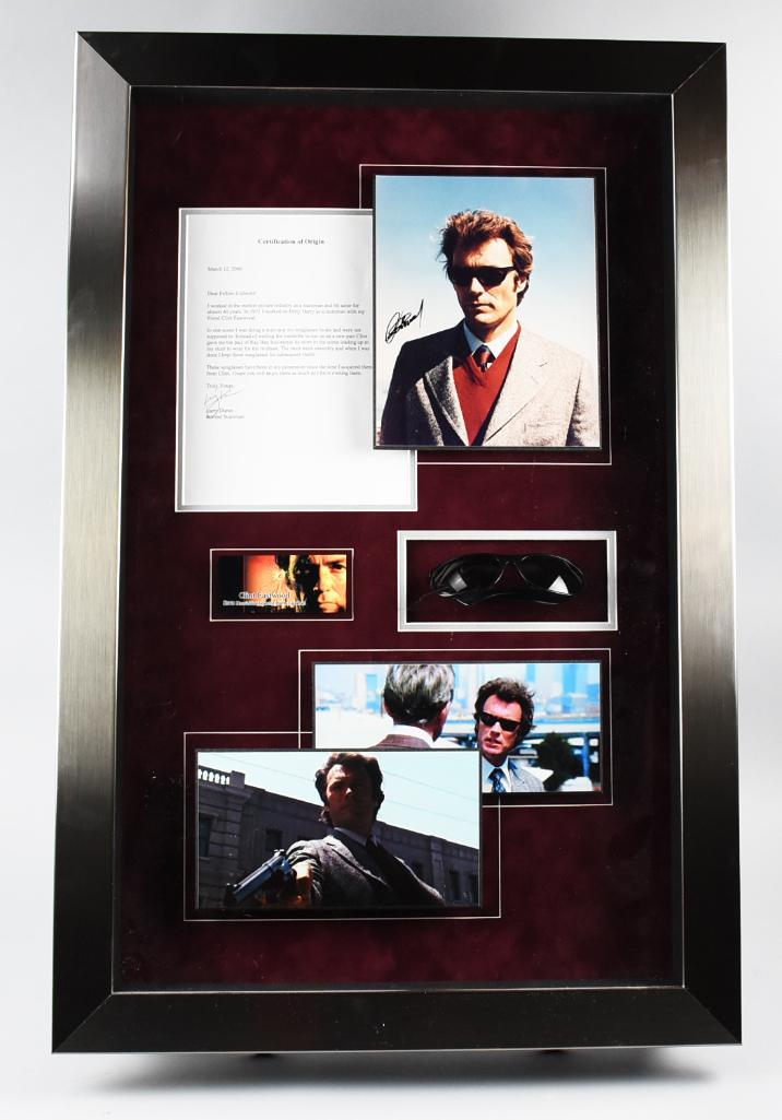 Clint Eastwood Dirty Harry Ray Ban Worn & COA Signature (1 of 10)