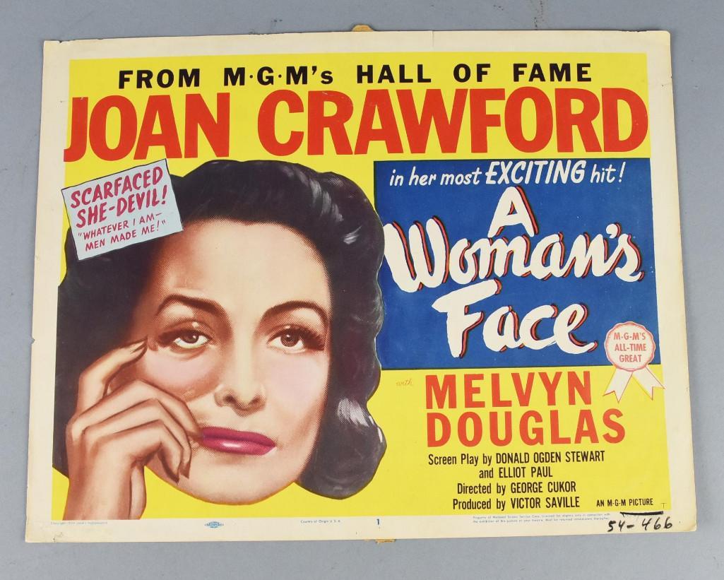 Joan Crawford "A Woman Face" 1954 (1 of 4)