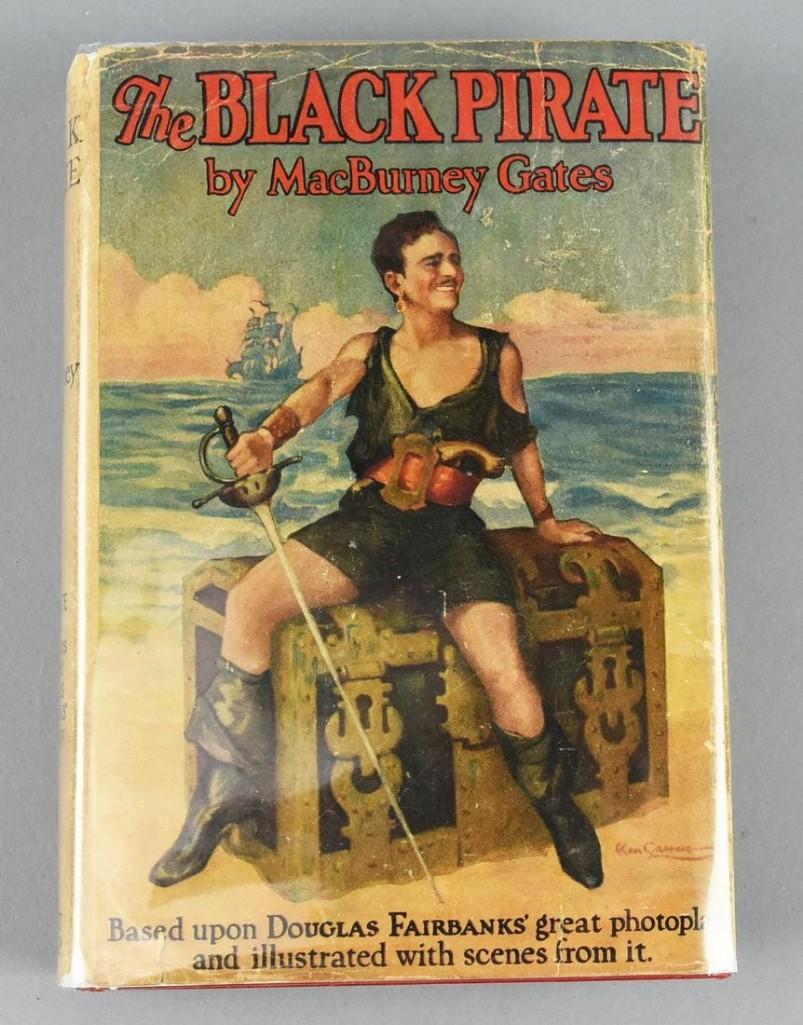 1st Ed. 1926 Douglas Fairbanks Black Pirate Photoplay (1 of 8)