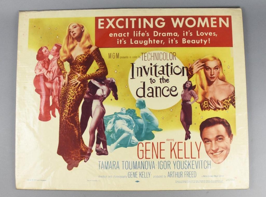 1957 "Invitation to the Dance" Gene Kelly, Half Sheet (1 of 5)