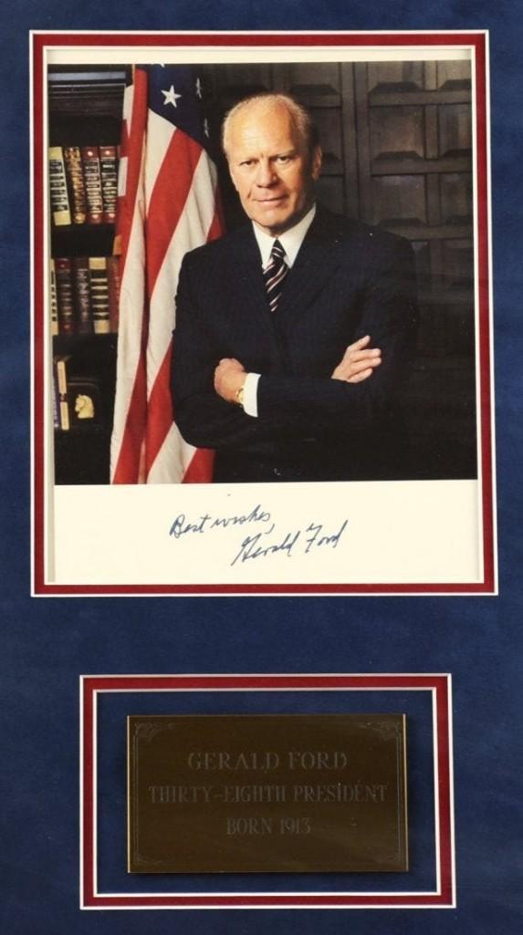 Presidential Signed Photo, Gerald Ford (1 of 4)