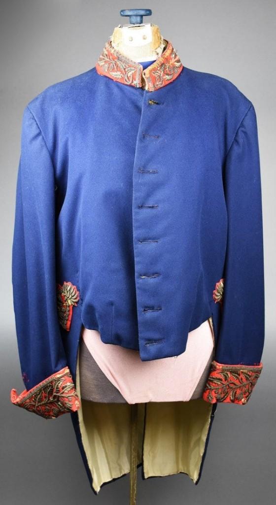 c1920 Hollywood Costume  Silver Thread, Stitching (1 of 9)