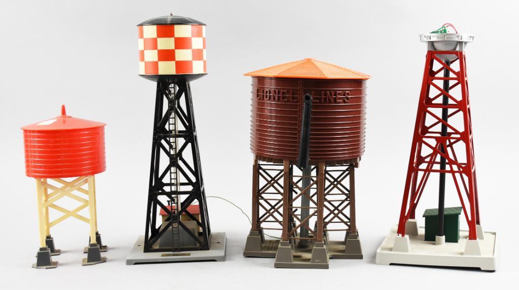 Vintage Lot Lionel/American Flyer/Marx Water Towers, O (1 of 10)
