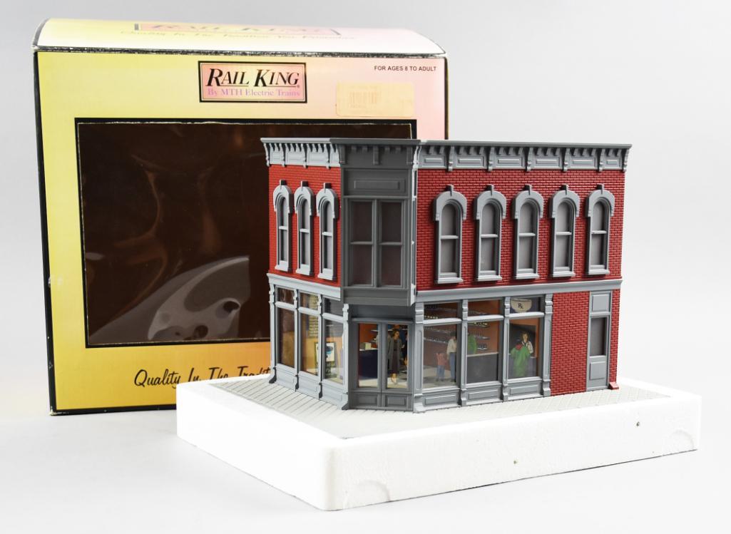 MTH Rail King Corner Drug Store, 30-9012, NIB (1 of 7)