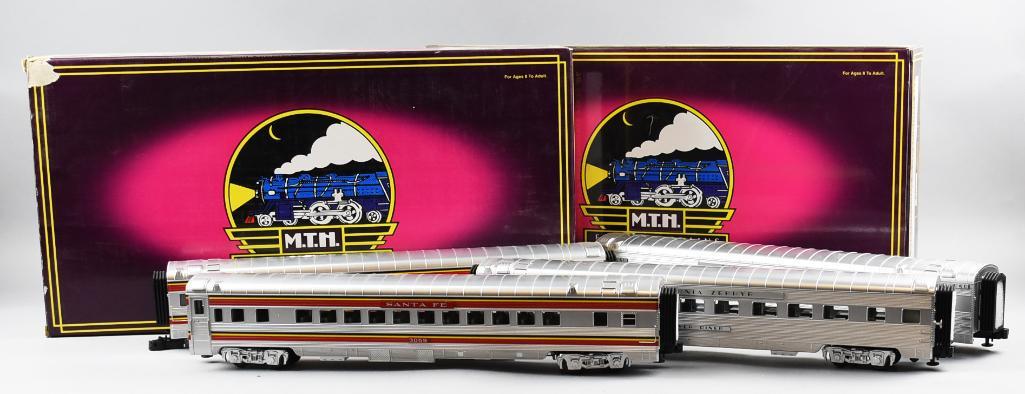 MTH Santa Fe & California Zephyr Passenger Cars (1 of 11)