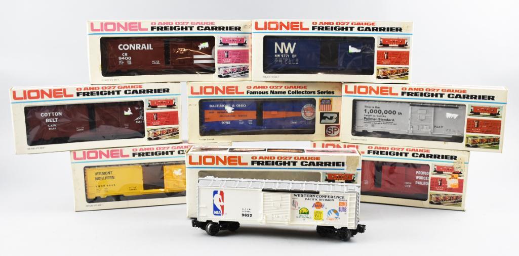 (8) Lionel O/O27 Gauge Boxcar Lot, Original Boxes (1 of 8)