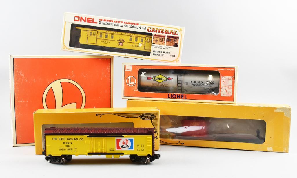 (5) Misc Lionel O/O27 Scale Train Cars, Series VI & (1 of 6)