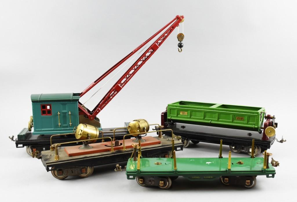 (4) Pre-War Lionel Standard Gauge Train Cars (1 of 20)