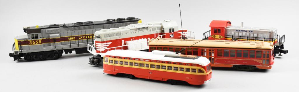 (5) Misc Train Car Lots, Williams, Lionel, K-Line & (1 of 10)
