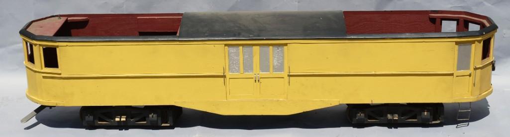 Live Steam Scale Custom Passenger Car 7.4"" (1 of 11)