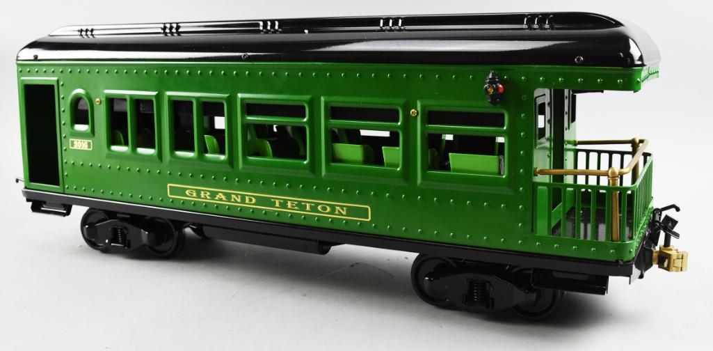 T-Reproductions Buddy L, Grand Teton Observation #2016: This mint in package Observation Car #2016 comes with original box with original packaging. The gauge is 2.75" or 1:22.6