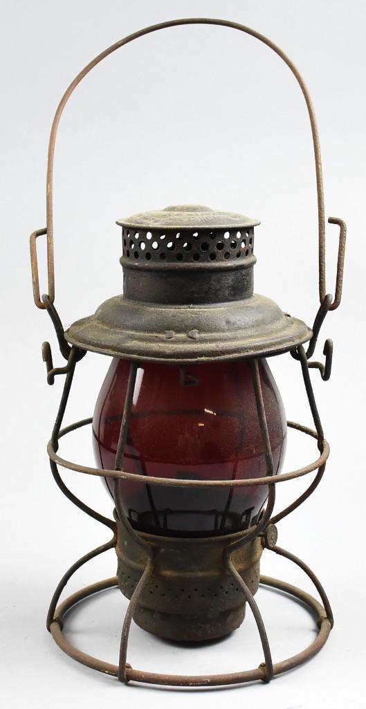 c1930 Baltimore & Ohio Adlake Railroad Lantern (1 of 5)
