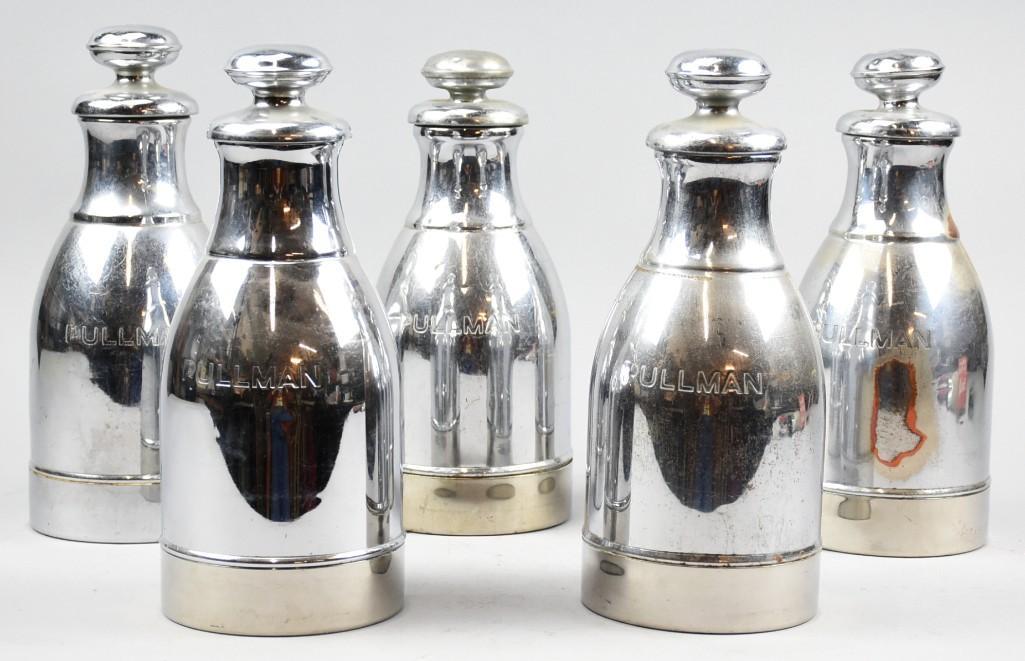 (5) Vintage Stanley Pullman Train Jugs w/Stoppers (1 of 4)