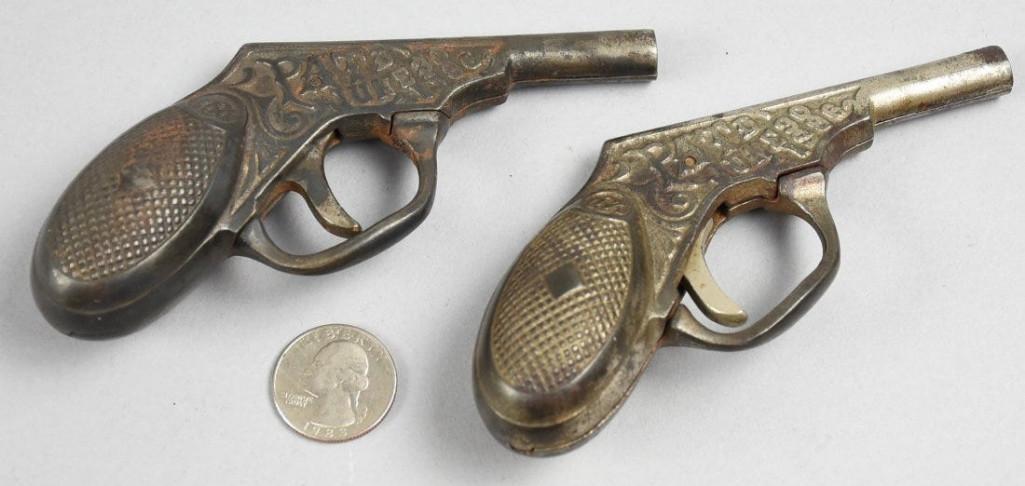 Pair Antique Parker Stearns Liquid Pistols (1 of 5)