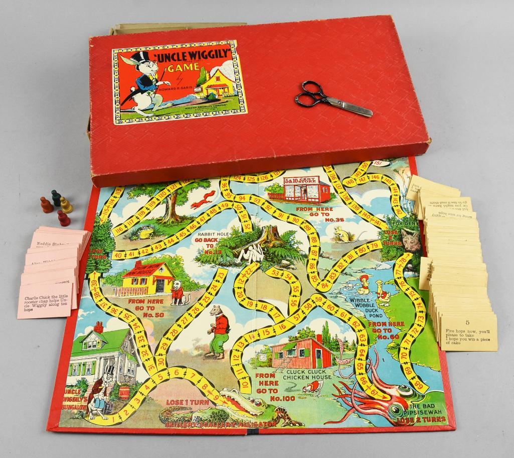 c1940 Milton Bradley Uncle Wiggily Board Game (1 of 5)