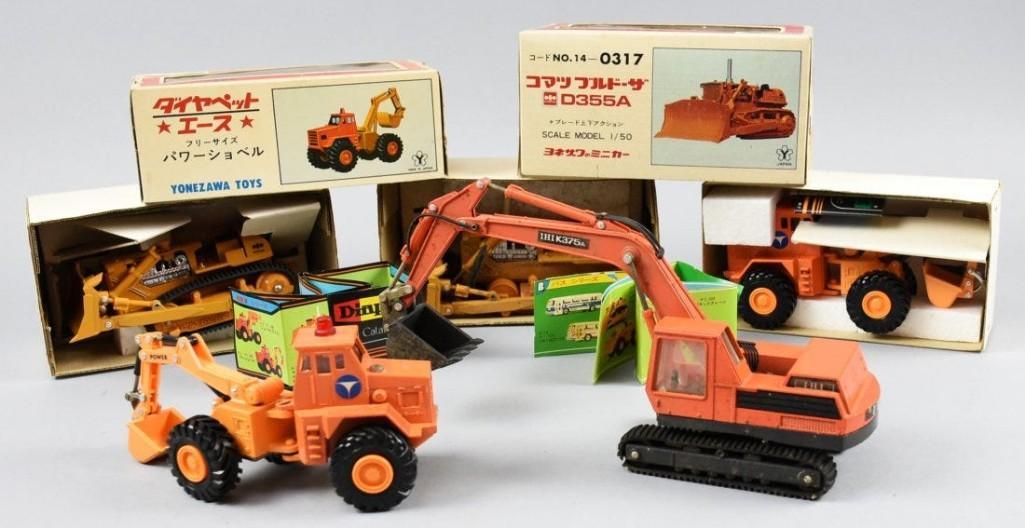 Japan Diapet Construction Vehicles, In Boxes (1 of 3)