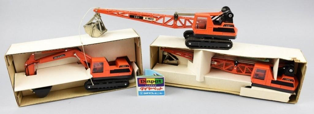 Vintage Diapet Construction Vehicles, In Boxes (1 of 3)