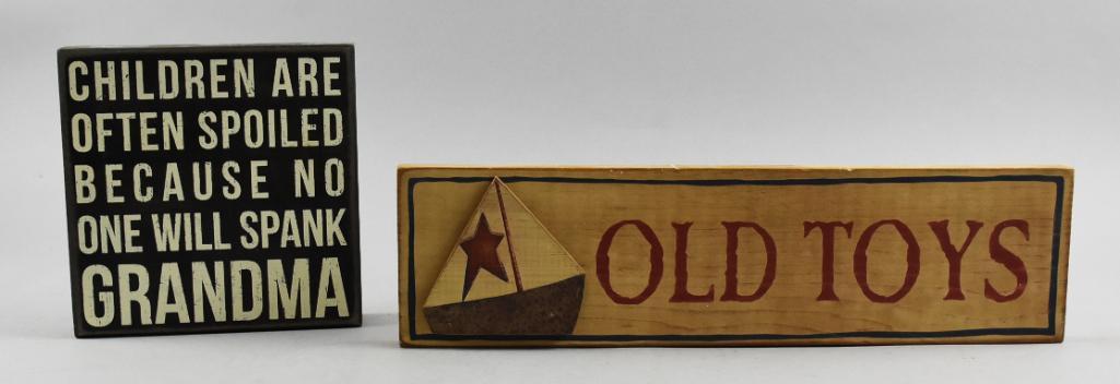 Comical Wall Signs, Primitives by Kathy Plus (1 of 4)