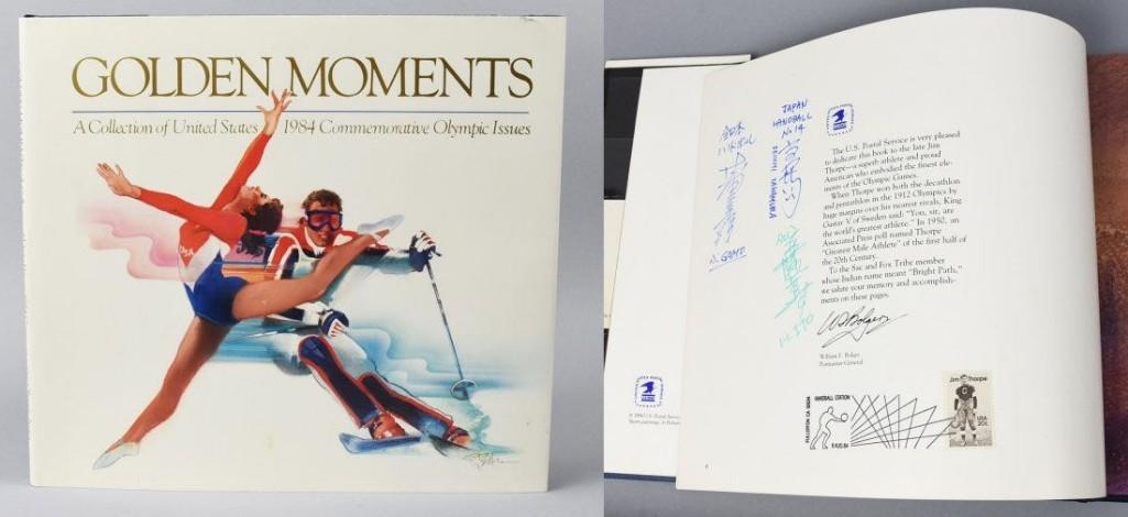 1984 Olympic Book 26 Olympic Signatures + Video (1 of 10)