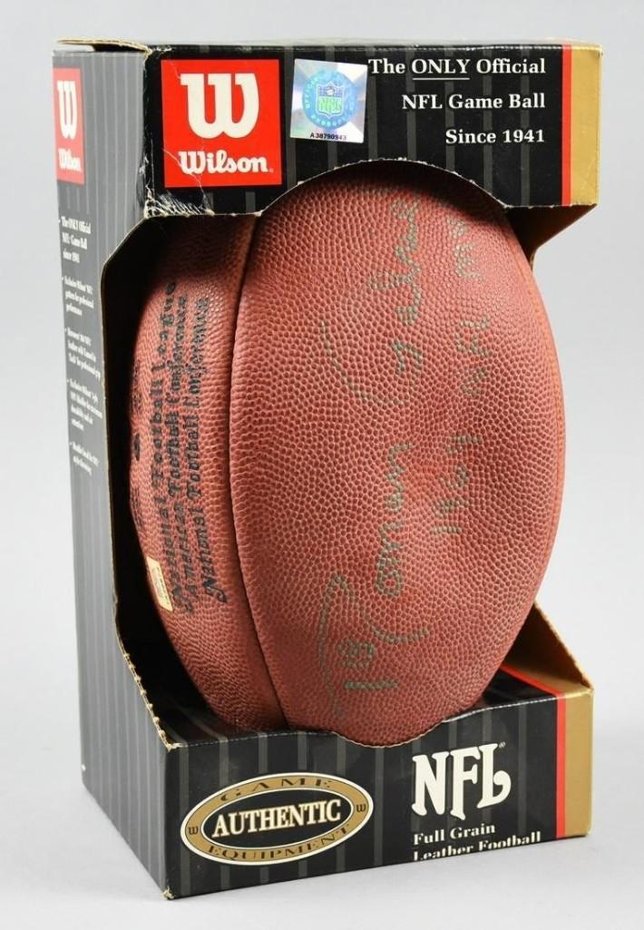 Roman Gabriel LA Rams Signed Football. PSA/DNA (1 of 2)