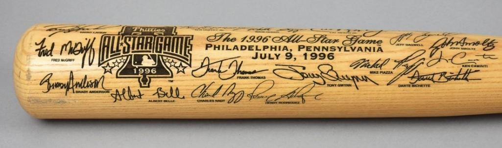 1996 Phillies All Star Game Bat #385/5000 (1 of 5)