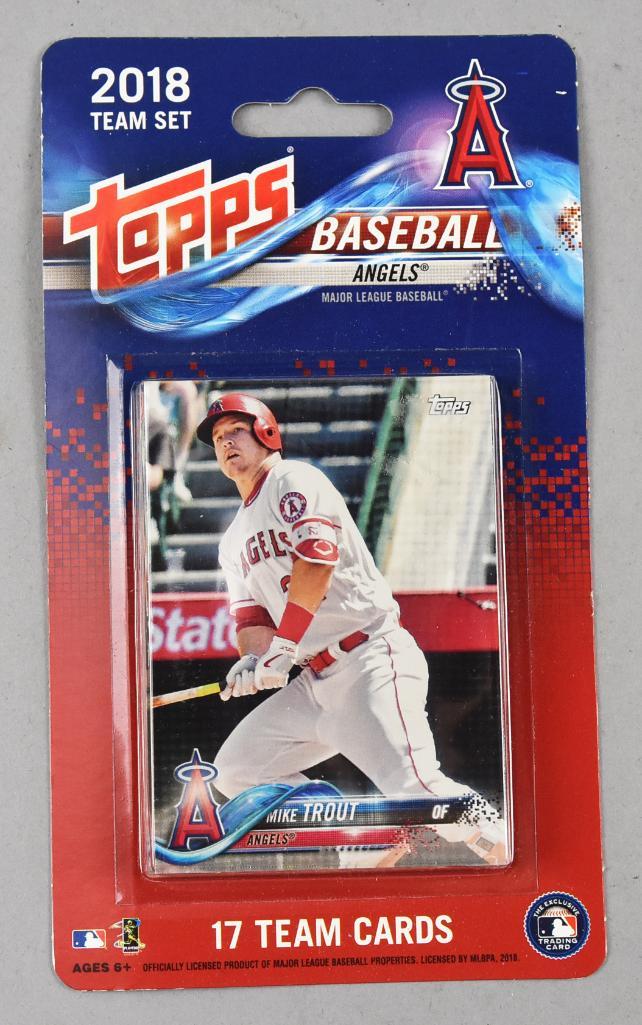 Topps 2018 Anaheim Angels Team Set, Factory Sealed (1 of 2)