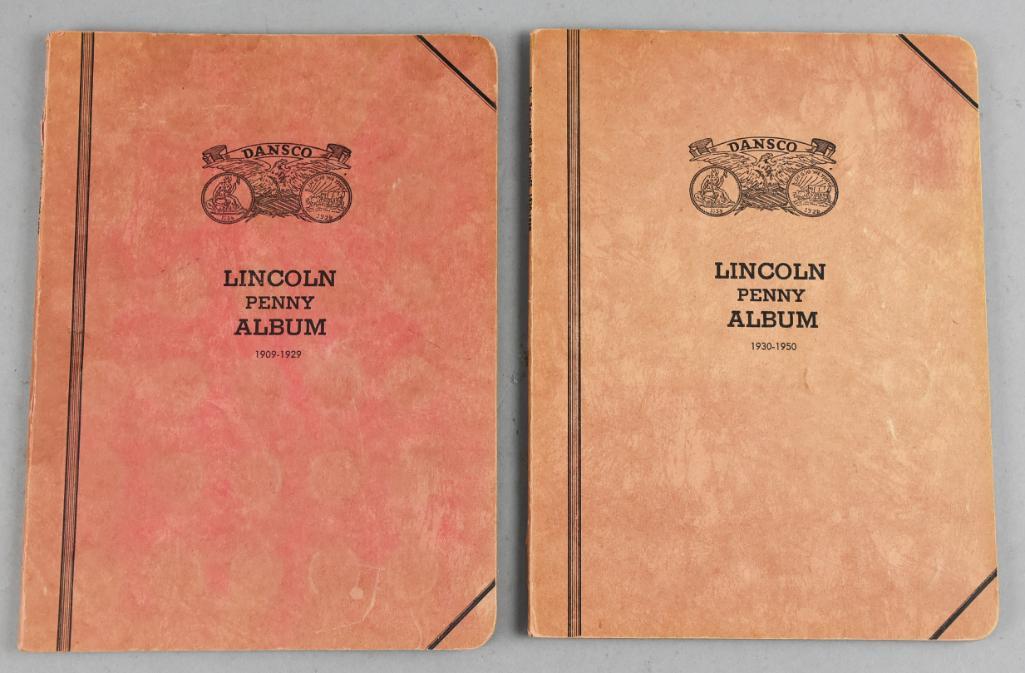 (2) Lincoln Penny Albums 1905-1950 (1 of 7)