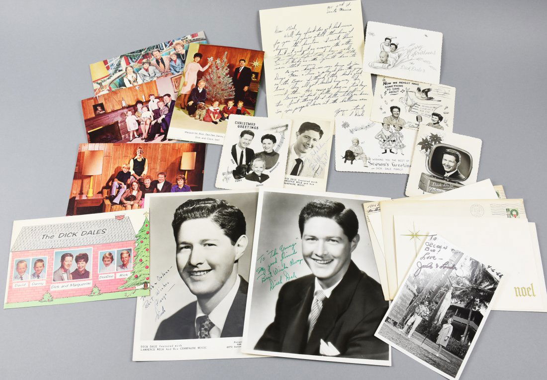 Big Band Dick Dale Fan Club Letters Cards Photos (1 of 5)