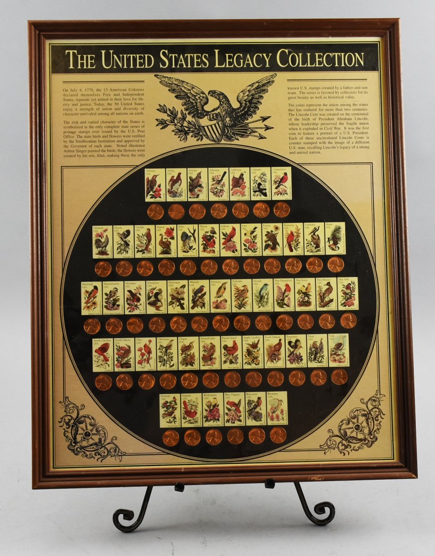 The US Legacy Collection of State Pennies (1 of 6)