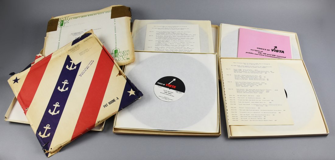 Lot of Military Radio Programs on Records (1 of 8)
