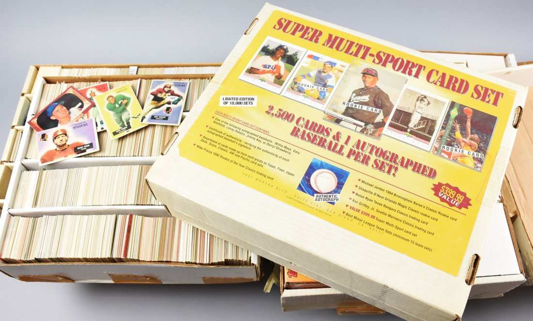 Huge Sports Player Card Lot, Unsorted HUGE (1 of 5)