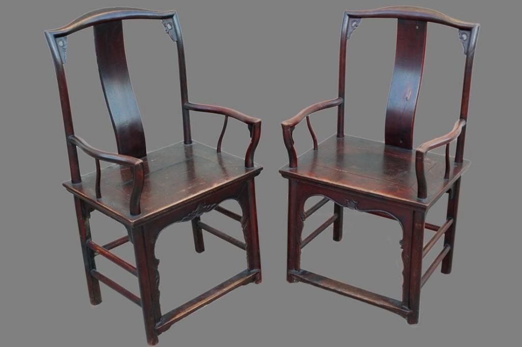 Antique Chinese Scholars Chairs (1 of 5)