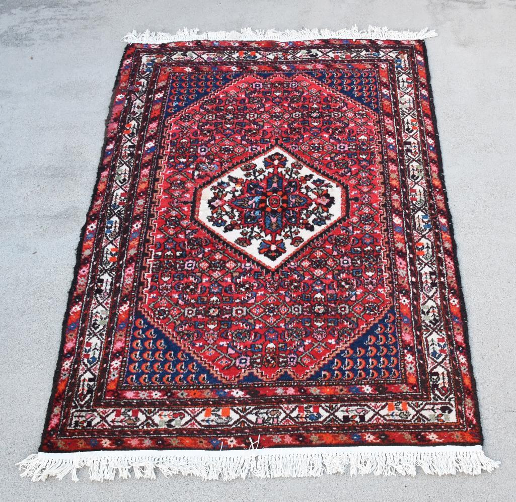 Vintage Woven Wool Persian Area Rug (1 of 7)