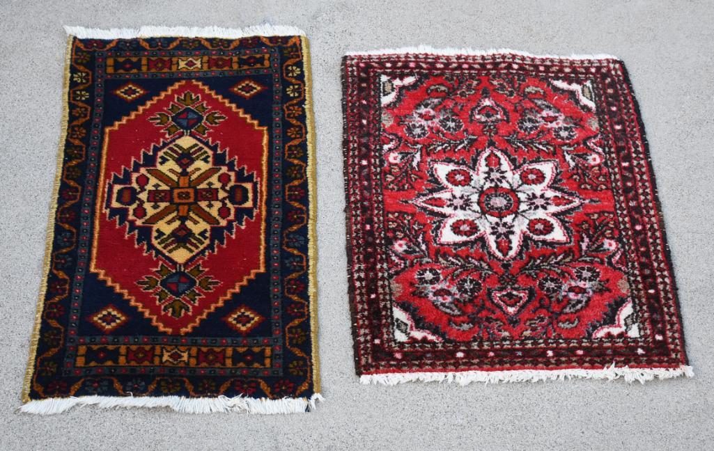 Pair Vintage Wool Area Rugs, Iran Made (1 of 9)