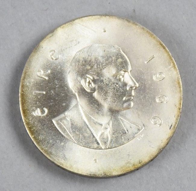1966 Irish Silver Ten Scilling Coin (1 of 3)