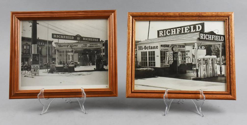 Art Deco Era Richfield Oil Service Station Photos