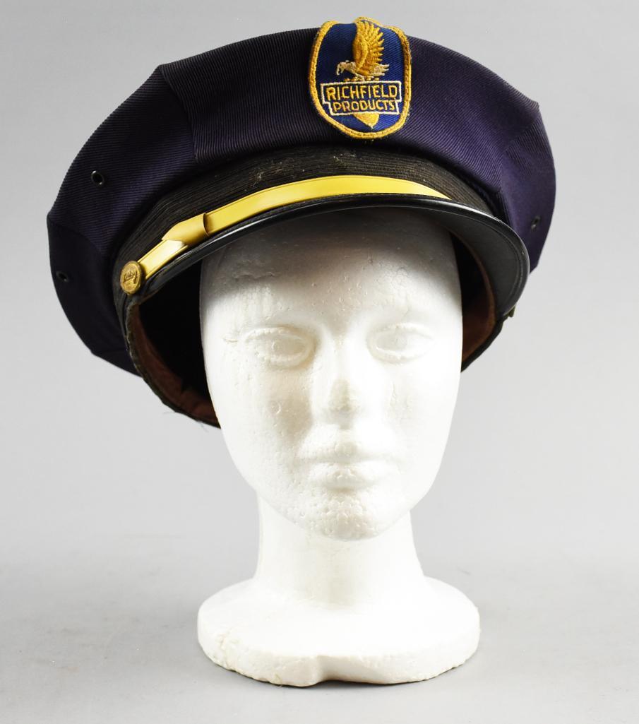 c1940 Unitog Richfield Service Station Attendant Hat (1 of 11)