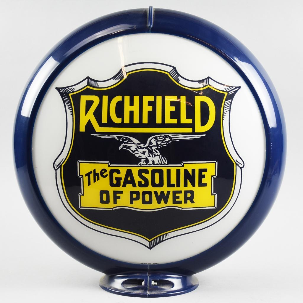 1992 Richfield Gasoline of Power Pump Globe Repro (1 of 7)