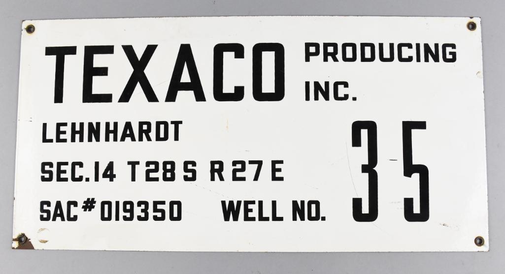 Vintage Texaco Producing Well Lehnhardt Oil Property CA (1 of 2)