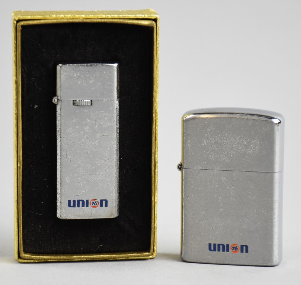 (2) Vintage Union 76 Advertising Lighters (1 of 6)