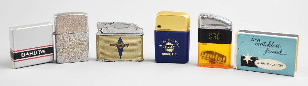Misc Vintage Service Station Advertising Lighters (1 of 5)
