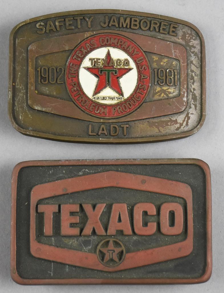 (2) Vintage Texaco Belt Buckles (1 of 3)