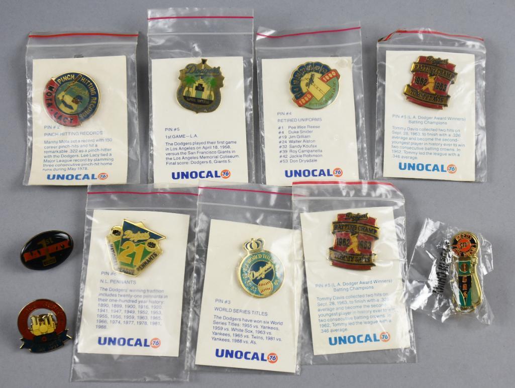Unocal 76/Dodgers Stadium Lapel or Hat Pins CA (1 of 5)